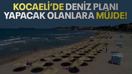 Kocaeli’de deniz planı yapacak olanlara müjde!